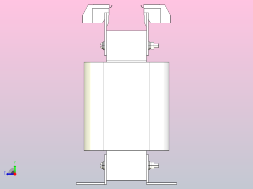 SG-0.5三相干式变压器三维模型202010右视缩略图