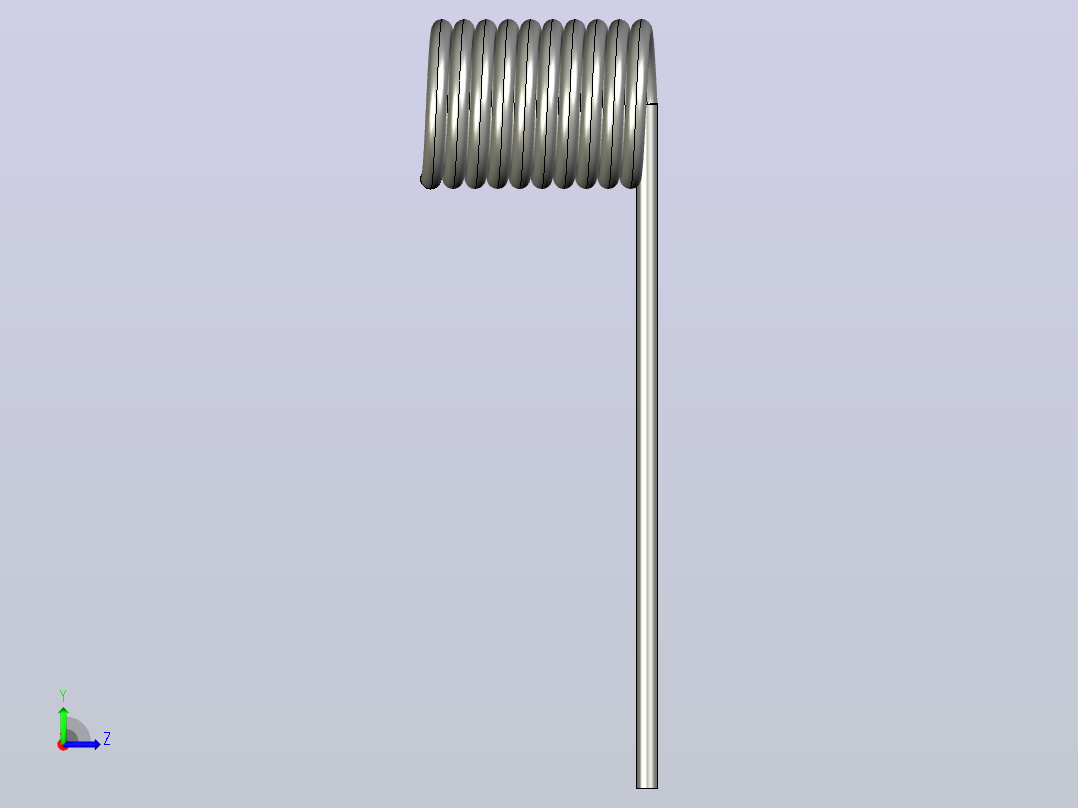 扭转弹簧torsion_spring_t015-270-078-x-l左视图