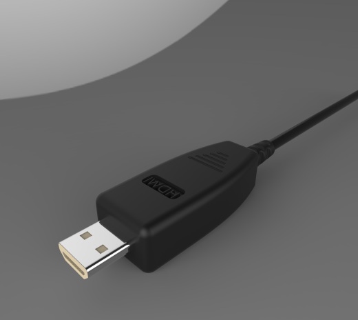 连接器 D 型电缆公头缩略图
