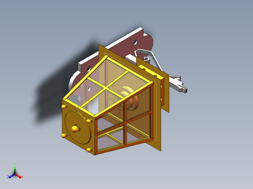孔明灯正等轴测缩略图