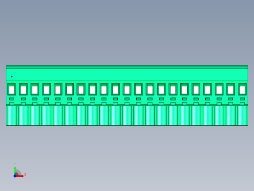 DEGSON 2EDG 系列 5.0mm 可插拔接线端子组-2EDGKB-5.0-21P-14-00AH前视缩略图