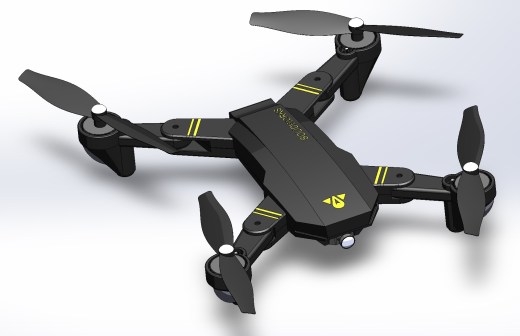 低空四轴无人机缩略图