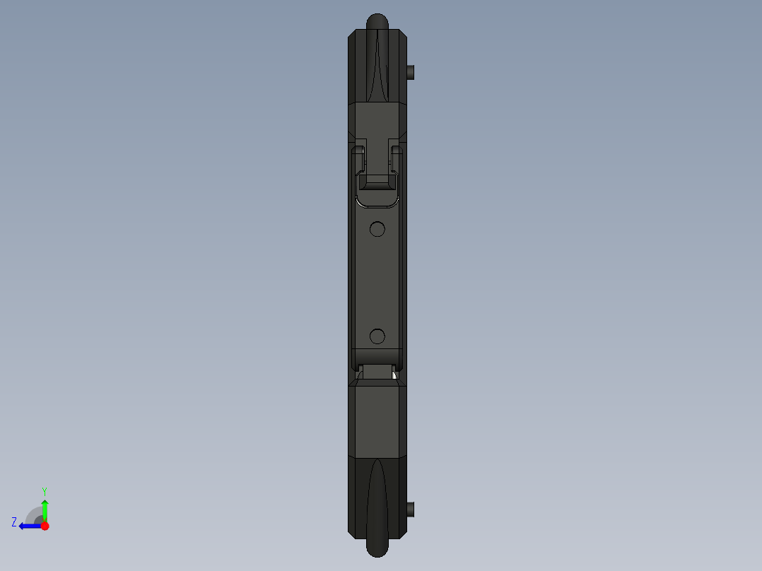 橱柜挂钩右视图