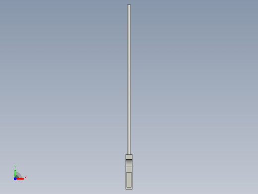 基恩士FU-12_kc图纸模型前视缩略图