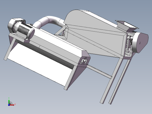 玉米剥皮脱粒机822691前视缩略图
