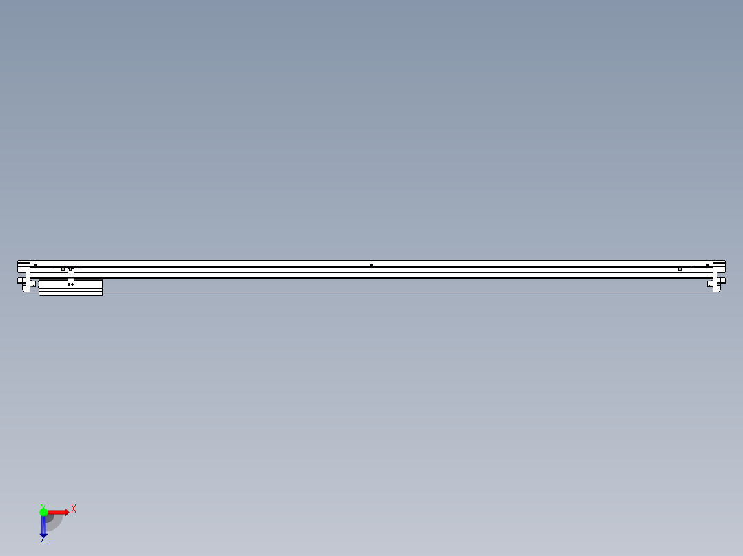 威洛博VL系列3d模型模组VL22H2Y-S1700俯视图