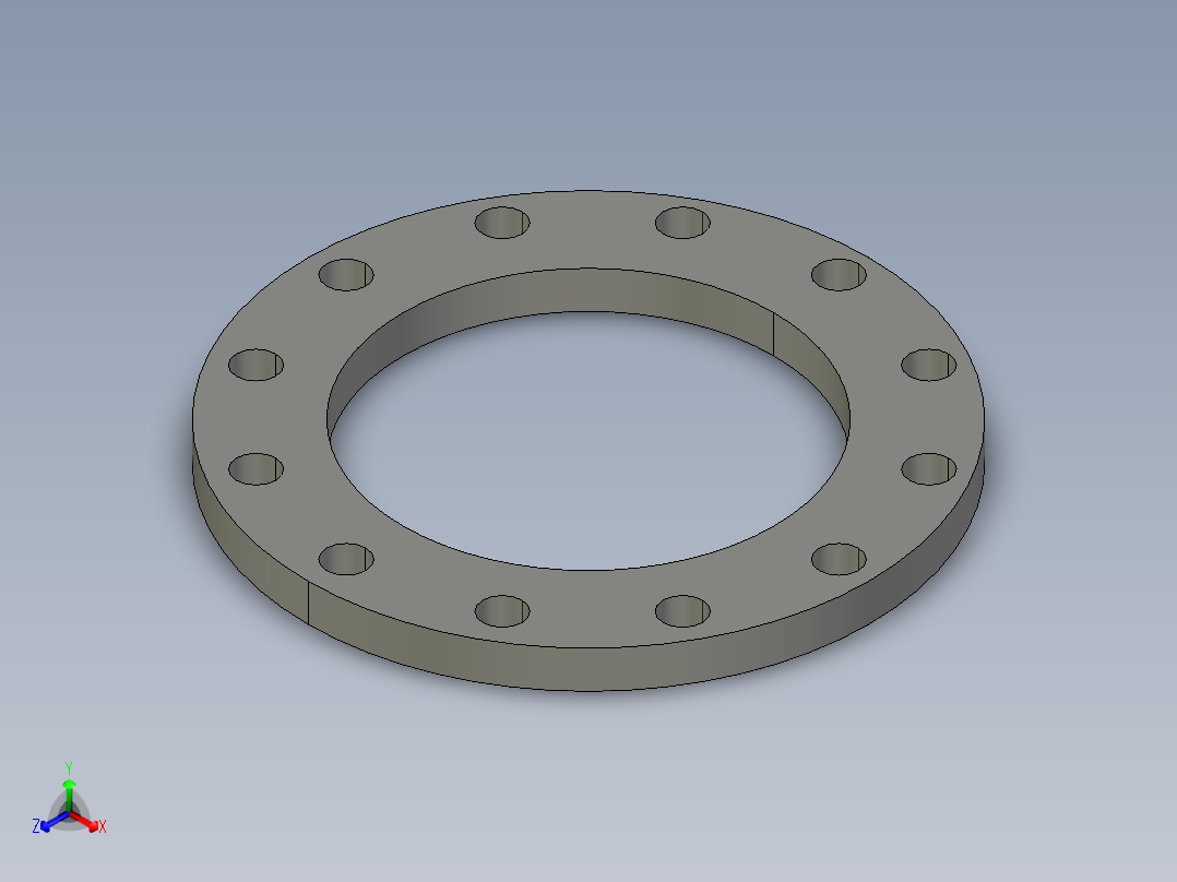 法兰标准，带有不同尺寸的设计表