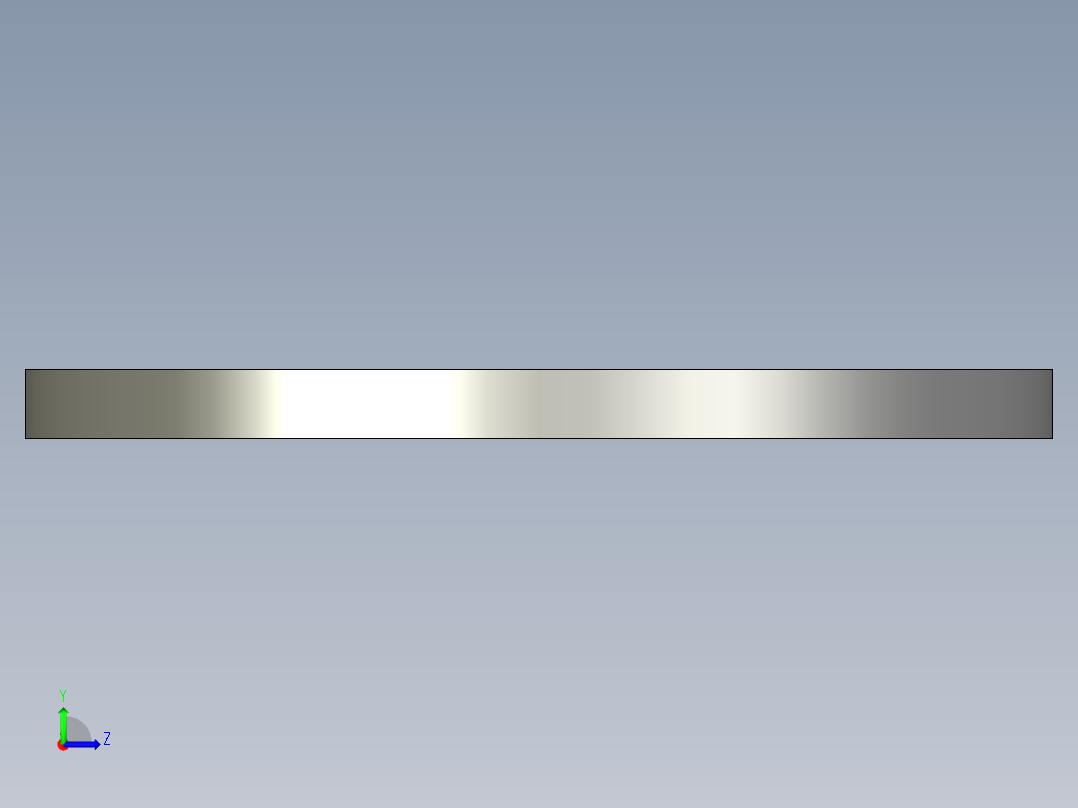 法兰标准，带有不同尺寸的设计表左视图