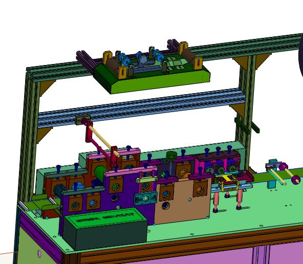口罩弹力布复合成型机