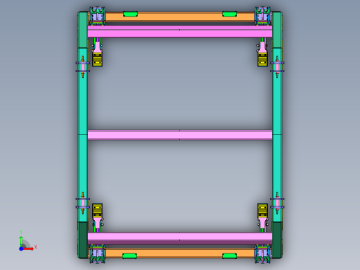 高架车身托架 (VBC) 前视缩略图