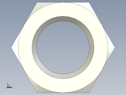 螺母-Nut_M9-45-13-30-30.stp左视缩略图