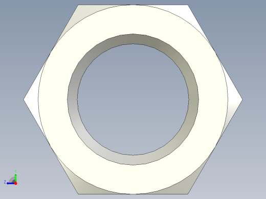 螺母-Nut_M9-45-13-30-30.stp右视缩略图