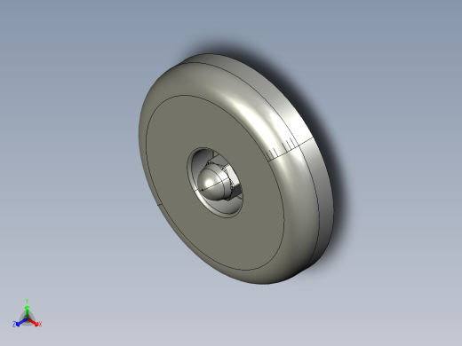 防撞轮正等轴测缩略图