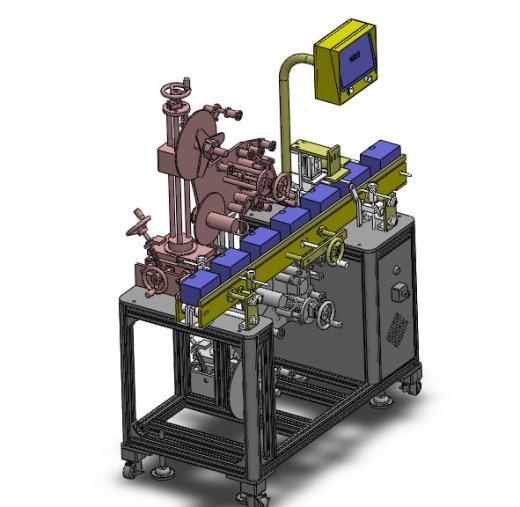 全自动纸盒贴标机 3D图纸 非标自动化设备3D图纸3D模型缩略图