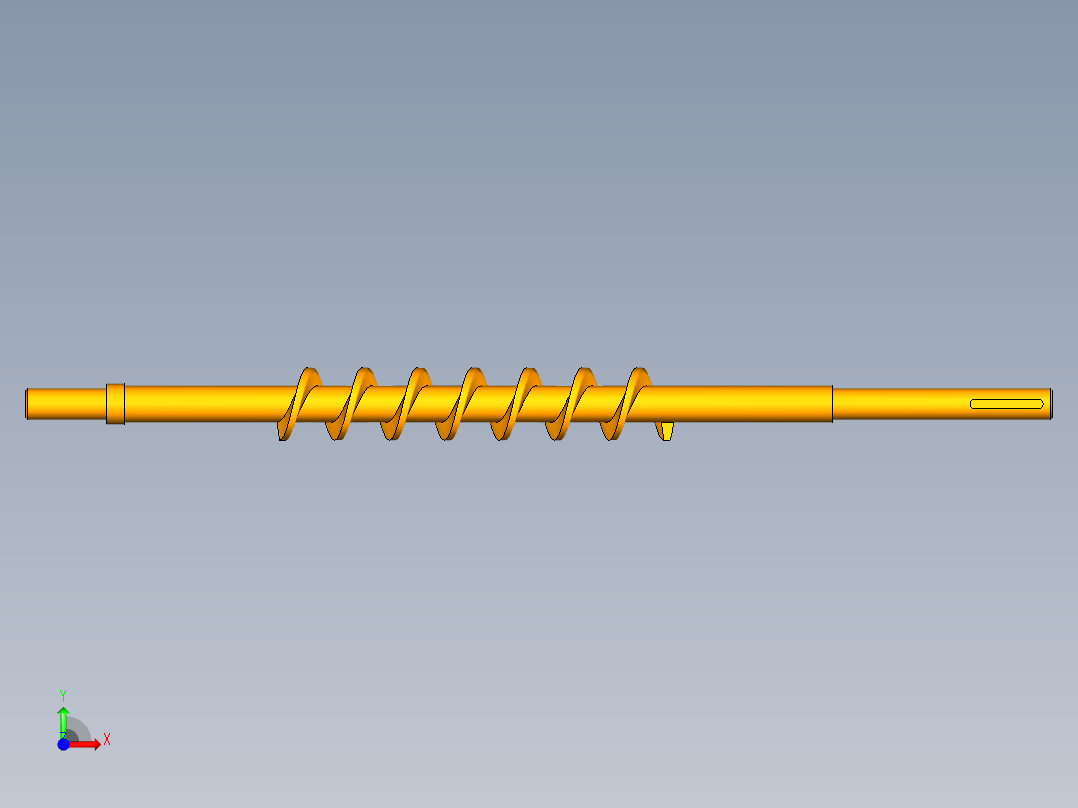 P149-食盐颗粒分装的双螺旋颗粒分装机设计三维UG建模前视图