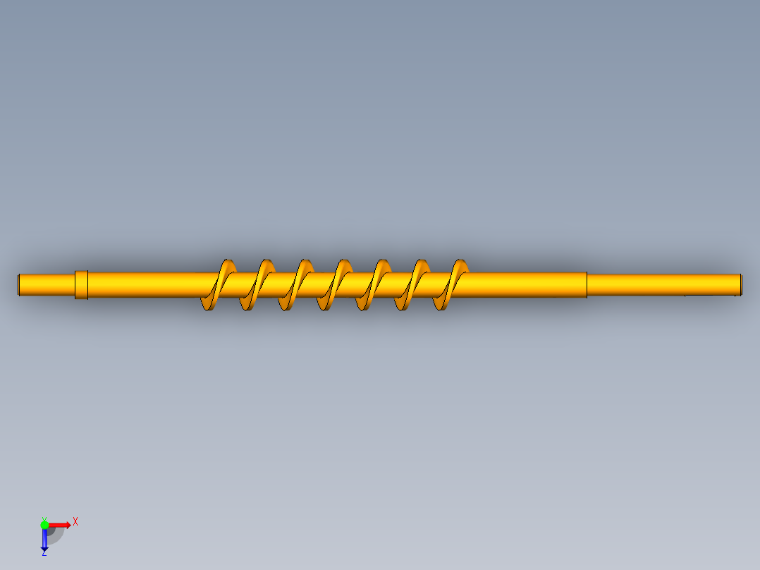 P149-食盐颗粒分装的双螺旋颗粒分装机设计三维UG建模俯视图
