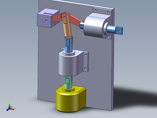S4 直行变垂直直行机构