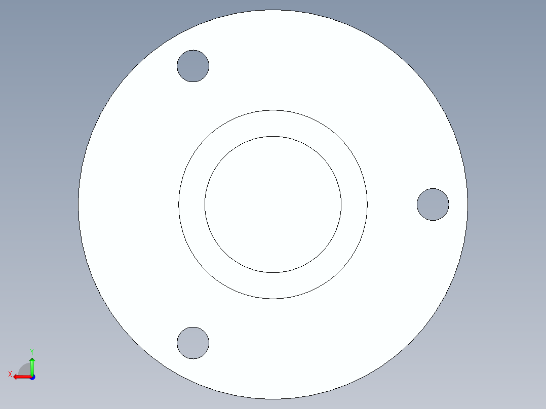 萬向滾珠57-3D多系列多零件图纸模型后视图