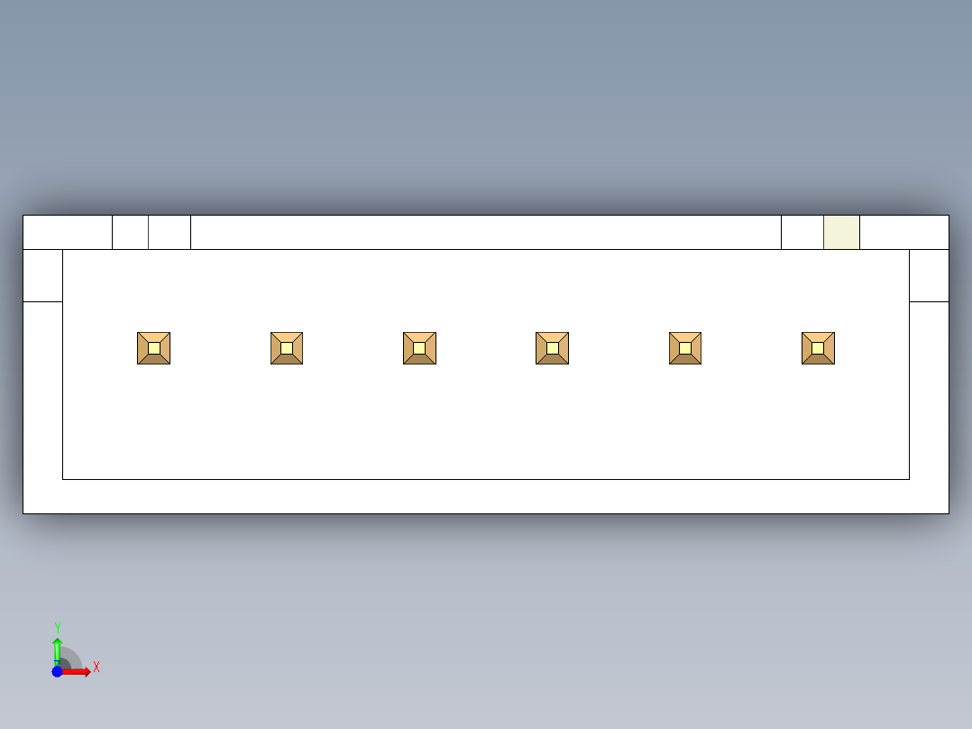 JST 2.54 2P - 6P前视图