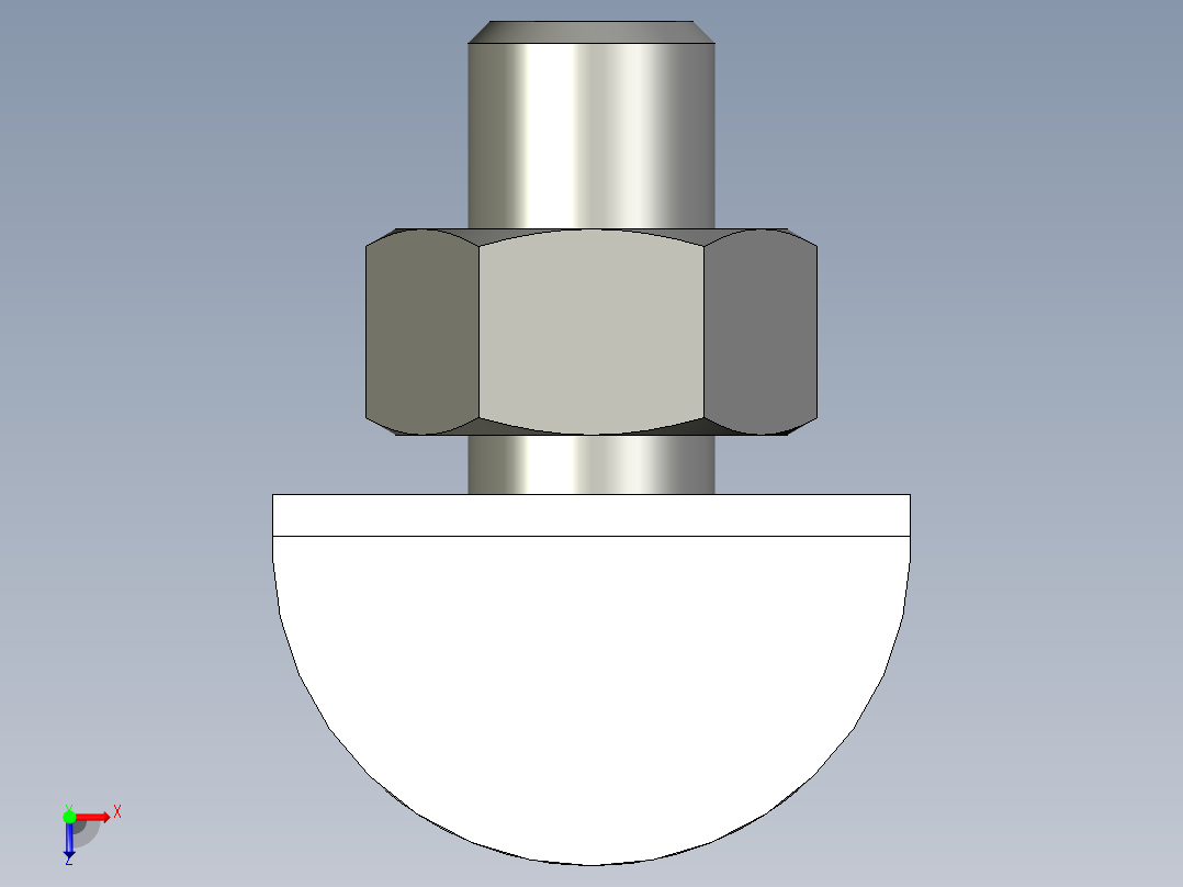油錶HCX,HCX.INOX-3D多系列多零件图纸模型俯视图