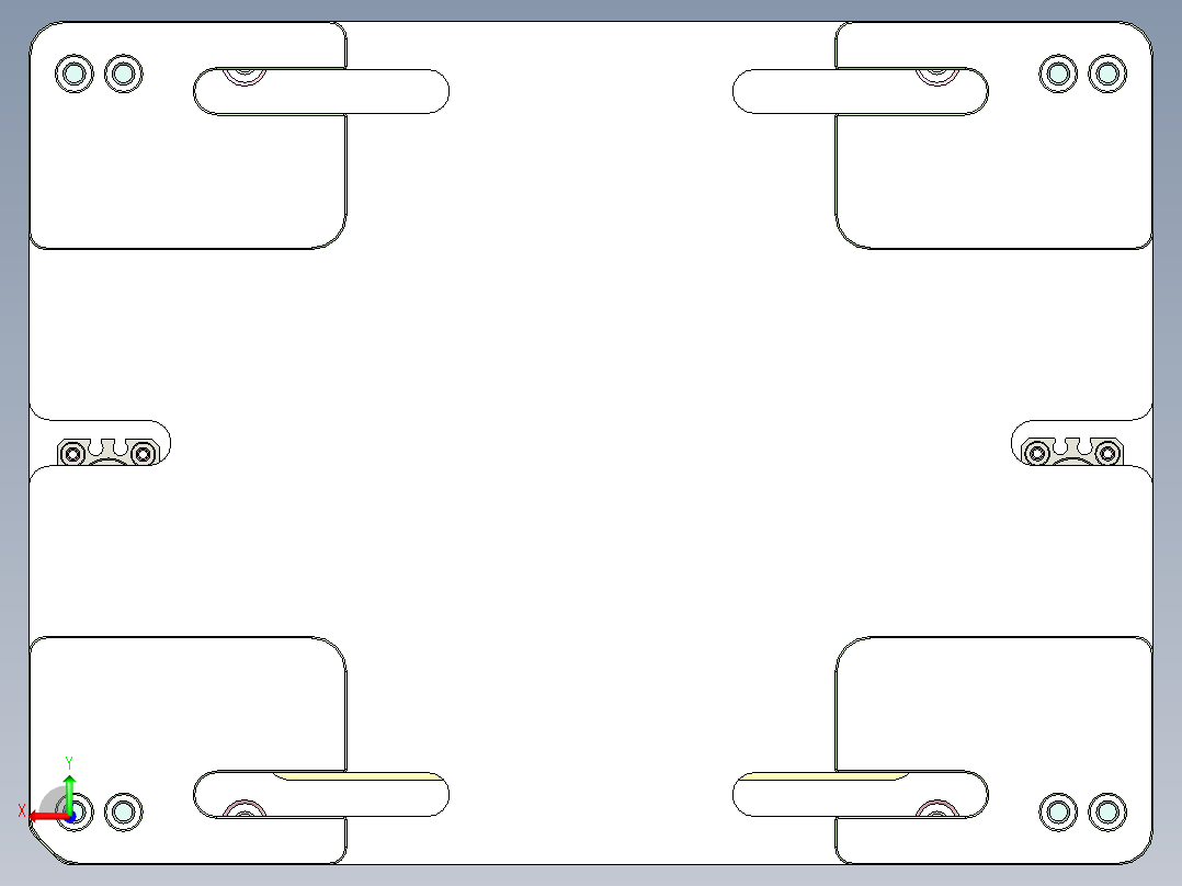 WR01-笔记本CNC工装夹具三维模型CNC2-0112后视图