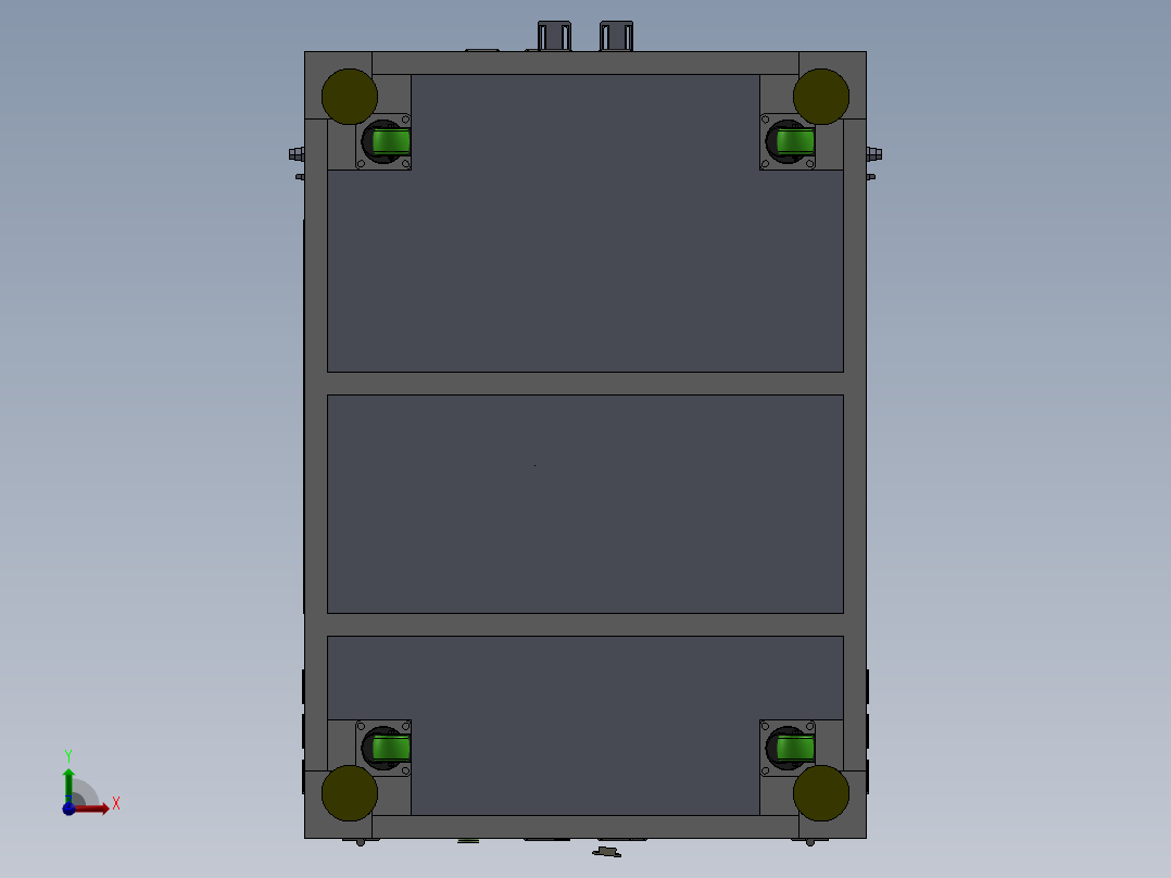PCB植板机sw20可编辑前视图