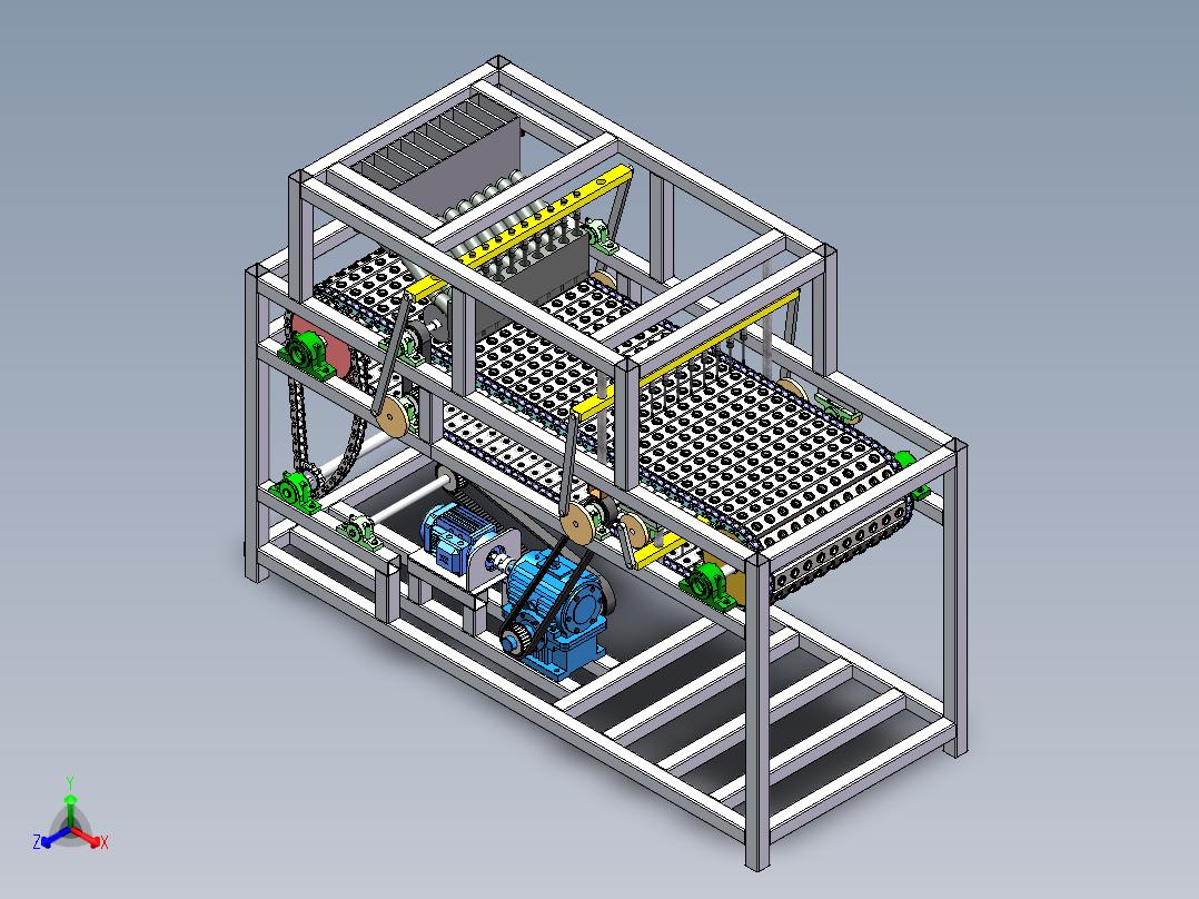 红枣去核机sw19可编辑正等轴测图