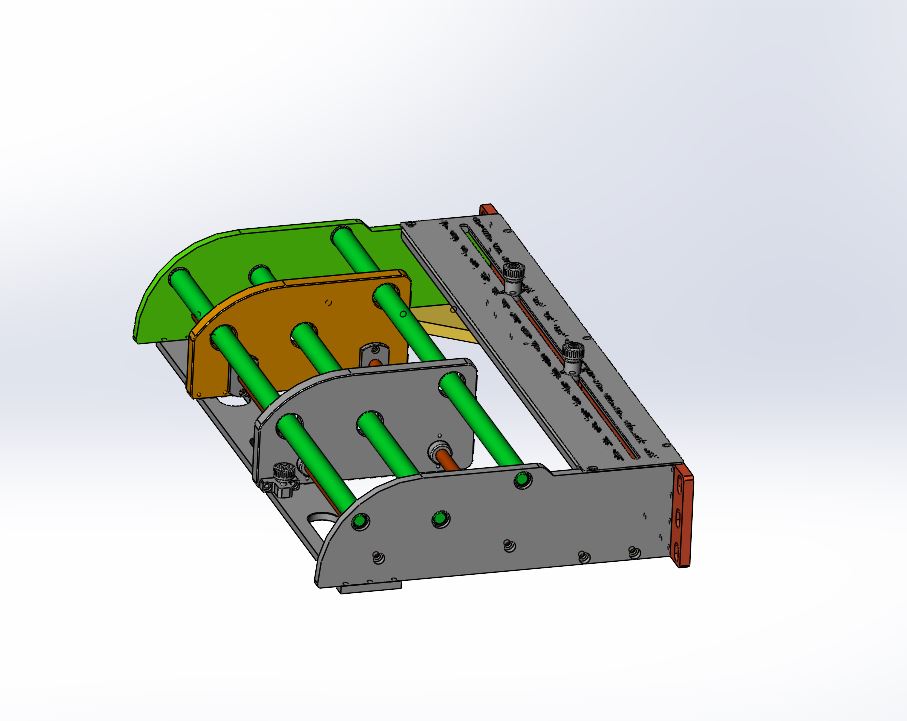 激光切割机GN750-550（sw20可编辑+cad）