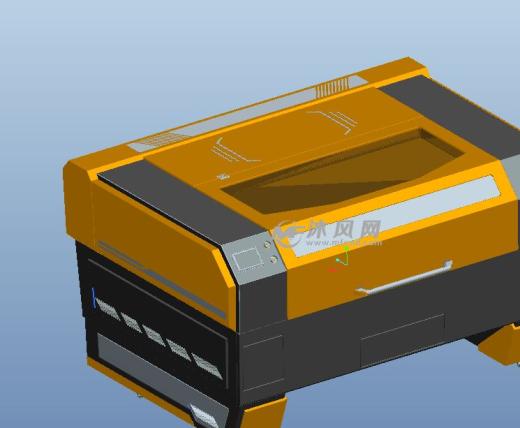 激光切割机GN750-550（sw20可编辑+cad）缩略图