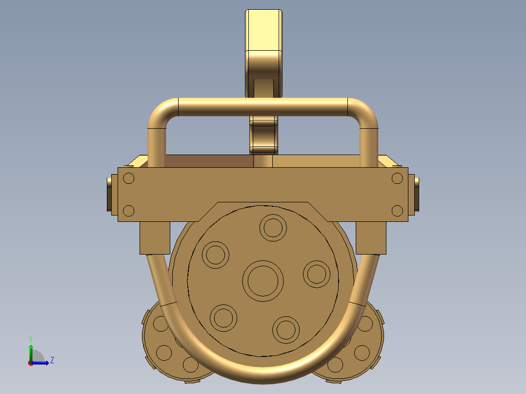 黄金加特林左视图