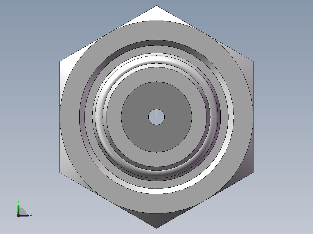 直通变径接头、2D-12-24左视图