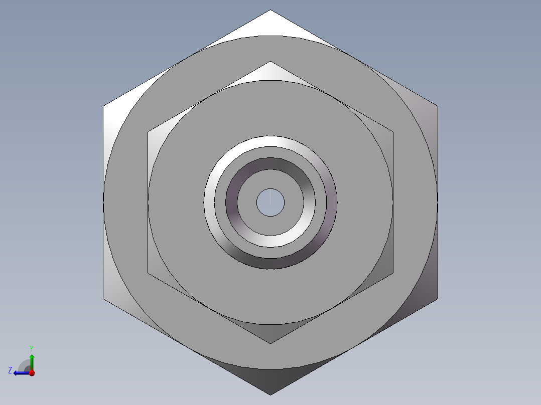 直通变径接头、2D-12-24右视图