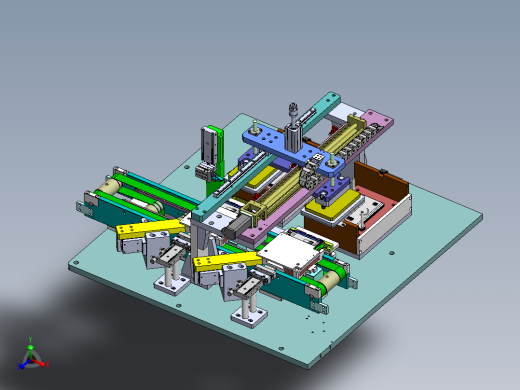 LCA-40 智能门锁锁芯自动组装机