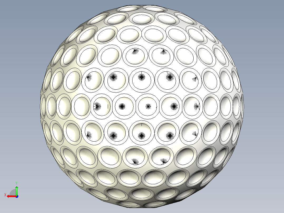 高尔夫球、高尔夫球小车、高尔夫球装备golf-ball-3d-model SW IGS.zip后视图