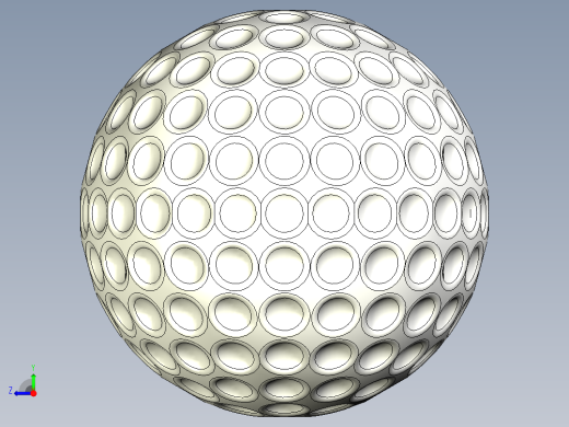 高尔夫球、高尔夫球小车、高尔夫球装备golf-ball-3d-model SW IGS.zip右视缩略图