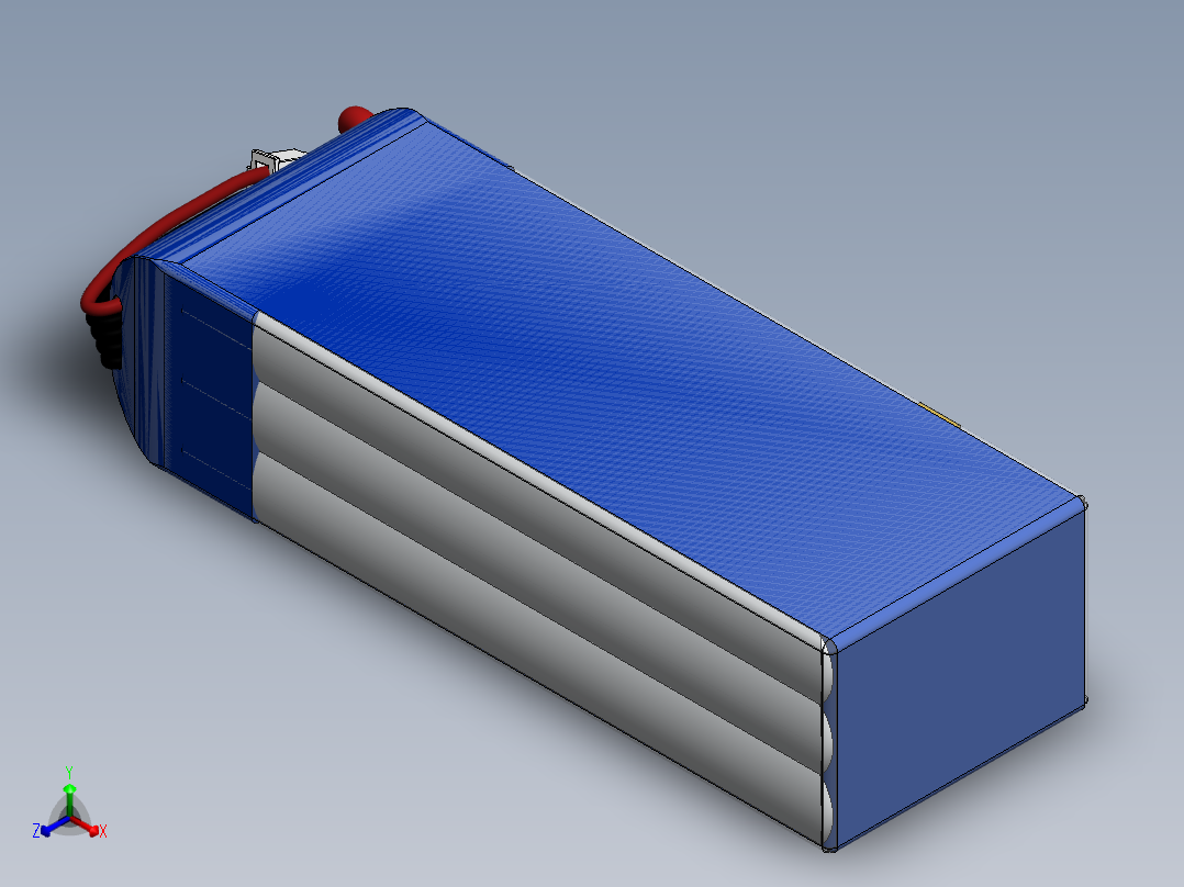 电池仓、电池(33)正等轴测图