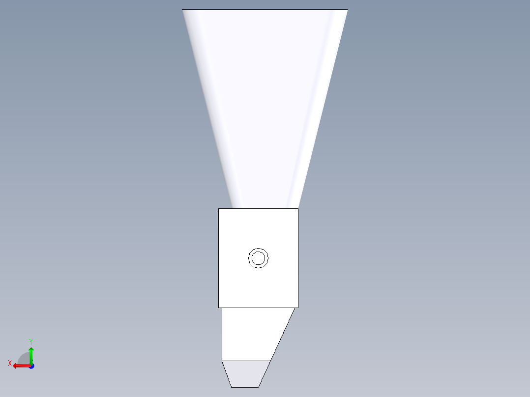 排种器三维后视图