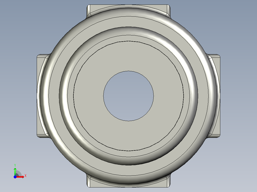 RCA 适配器 - 母头转母头前视图