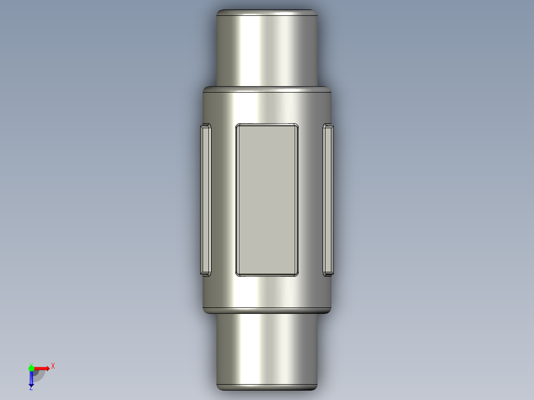 RCA 适配器 - 母头转母头俯视图