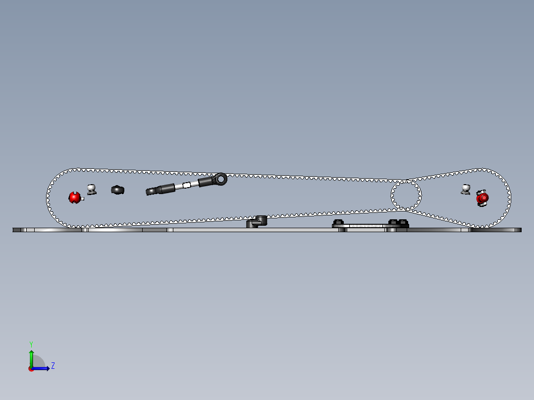卡丁车 钢管车(92)右视图