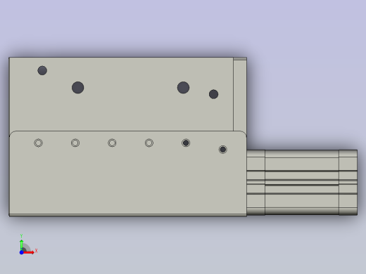HE不锈钢分张器总装图ASMHR前视缩略图