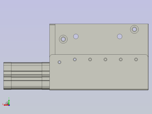 HE不锈钢分张器总装图ASMHR后视缩略图