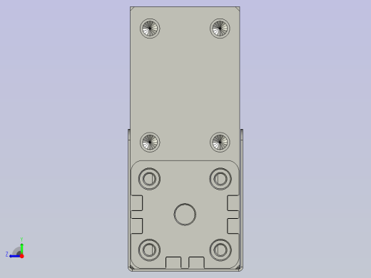 HE不锈钢分张器总装图ASMHR右视缩略图