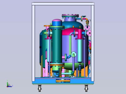 制氮制氧设备-移动撬装左视缩略图