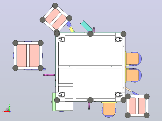 开关组装机设备3D图后视缩略图