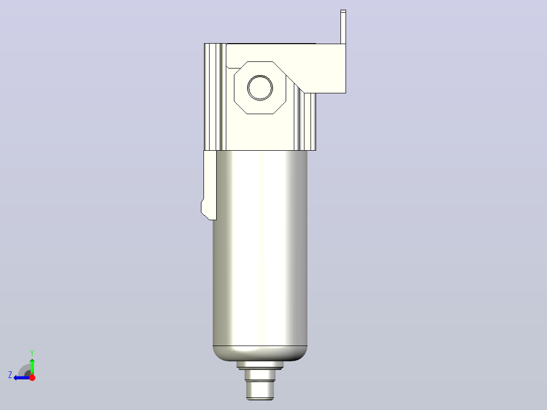 GAF过滤器右视图
