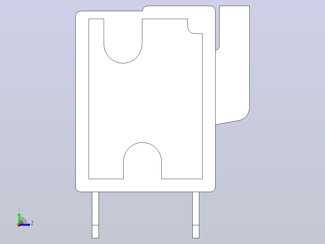 PCB弹簧接线端子DG142VKF142V508左视图