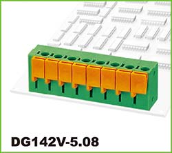 PCB弹簧接线端子DG142VKF142V508