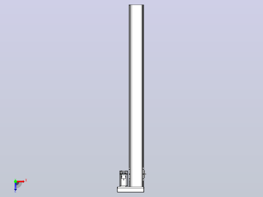 日规模组半封闭丝杆TPA-HNR-110D-1610C-L1150-ML-Y-P40-N3俯视缩略图