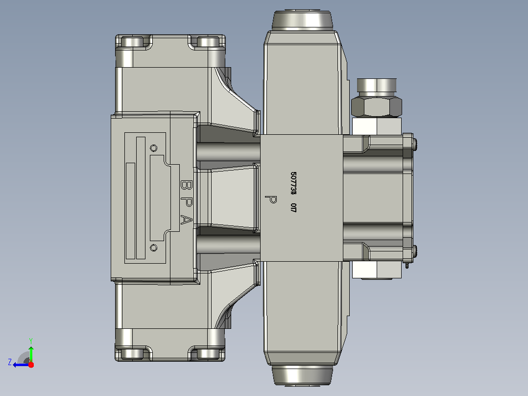 伊顿液压元件DG5V-5-C-M-FPA5WL-10-DC-ROCK右视图